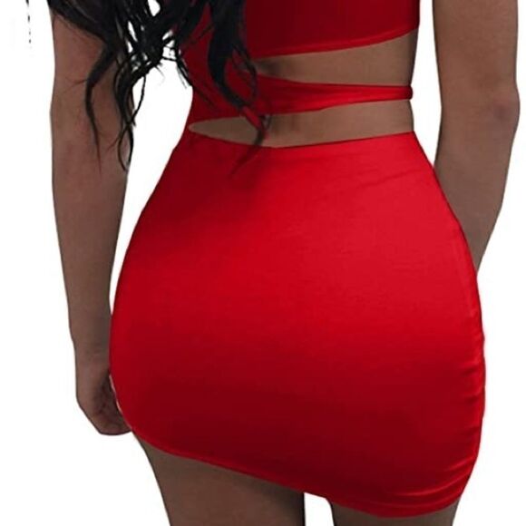 Sexy Sleeveless Cut Out Mini Bodycon - Picture 3 of 11